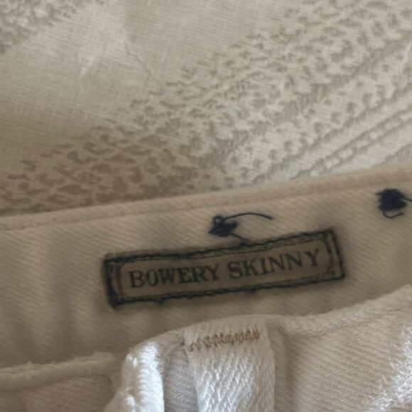 Ralph Lauren Boys Bowery Skinny White Jeans - Size 4/4T - Picture 4 of 6